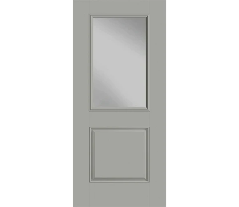 Pasadena Half Light 1 Panel Fiberglass Entry Door