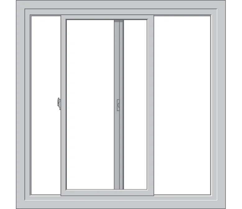 Pasadena Pella Hurricane Shield Series Vinyl Sliding Window